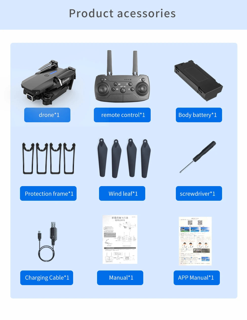 DRONE E88